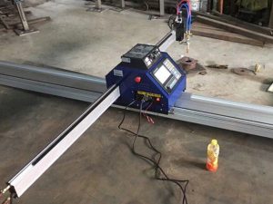 چین د CE سره ارزانه 15002500mm فلزي پورټ ایبل CNC پلازما د ریبلو ماشین