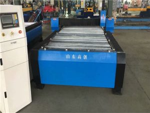 چین Huayuan 100A پلازما کټ مټ د CNC ماشین 10 ملي پلاټ فلزي