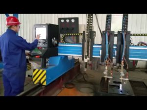 د CNC ګانټري شعله د ریبلو ماشین
